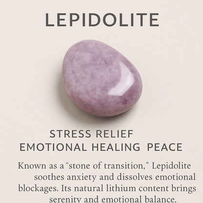 Lepidolite Crystal | Stress Relief, Calm &amp; Emotional Balance