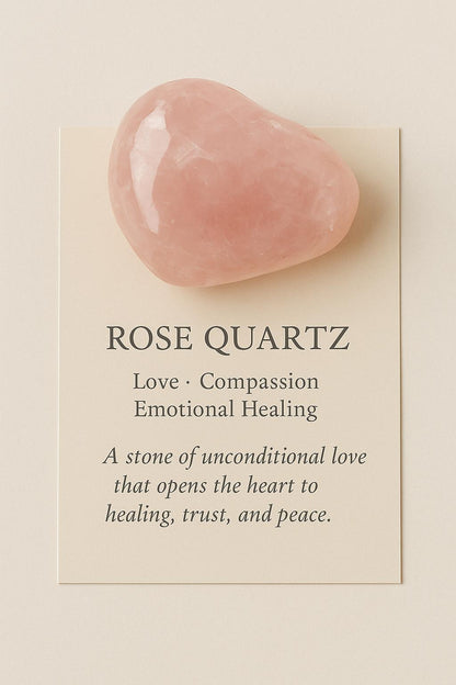 Rose Quartz Crystal | Love, Harmony &amp; Heart Healing