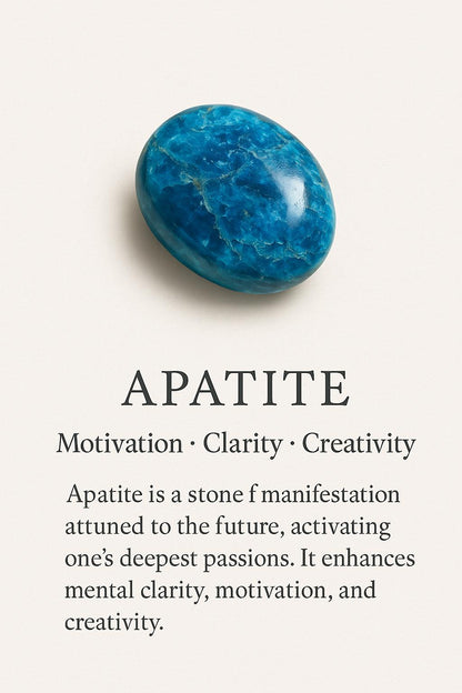 Apatite Crystal | Motivation, Clarity &amp; Creative Breakthrough