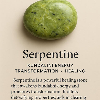 Serpentine Crystal | Kundalini Awakening &amp; Spiritual Transformation
