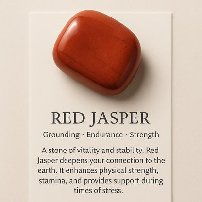Red Jasper Crystal | Strength, Vitality &amp; Emotional Grounding
