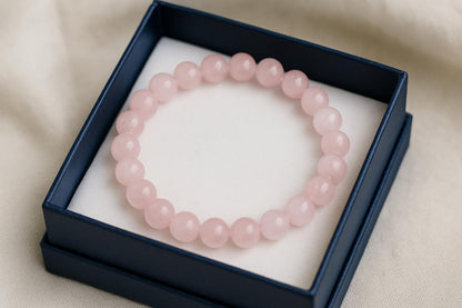 Rose Quartz Crystal Bracelet