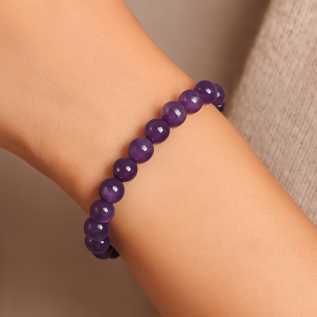 Amethyst Natural Gemstone Bracelet