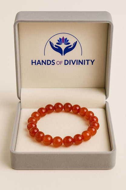 Carnelian Crystal Bracelet