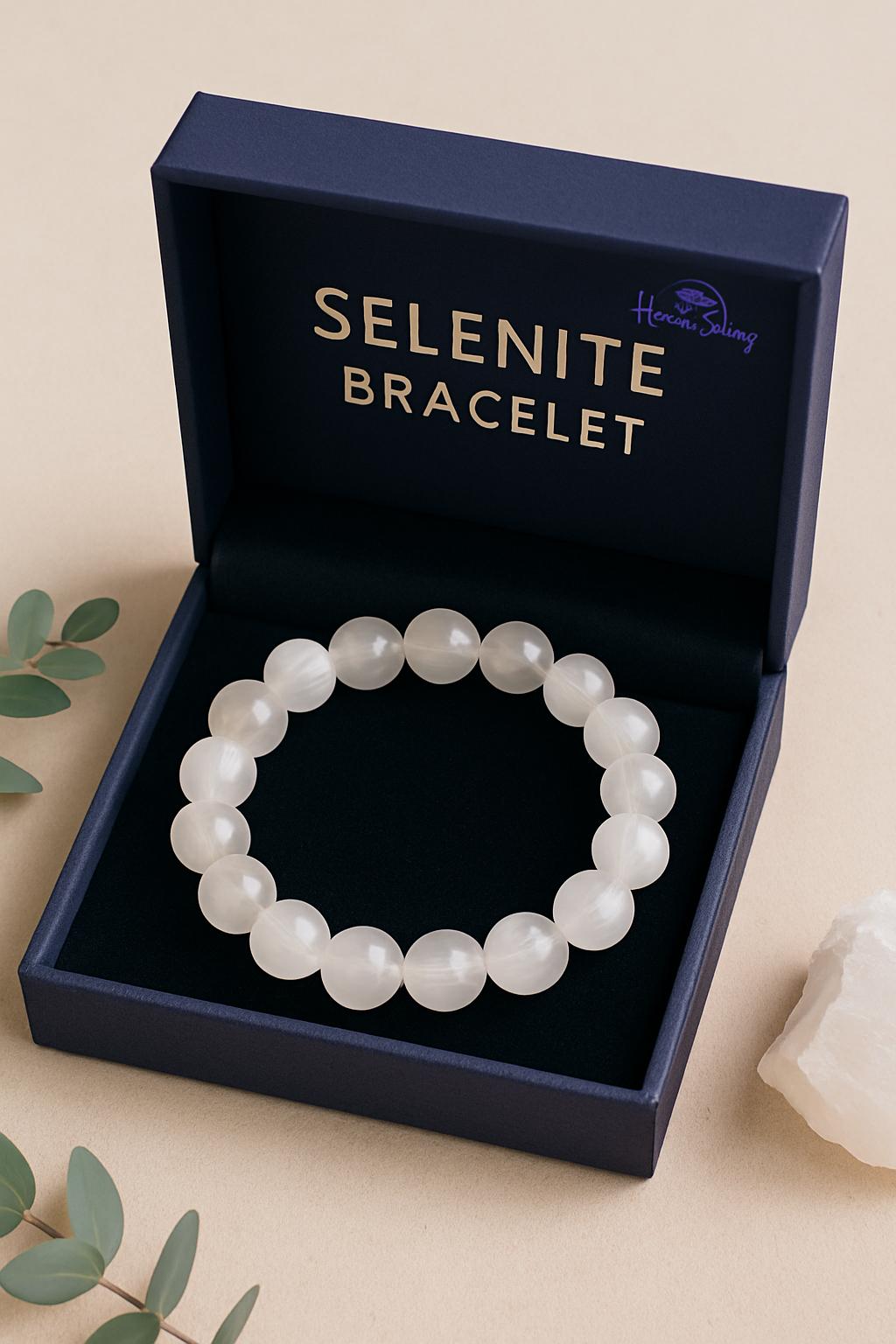 Selenite Crystal Bracelet