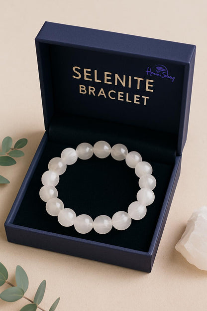 Selenite Crystal Bracelet