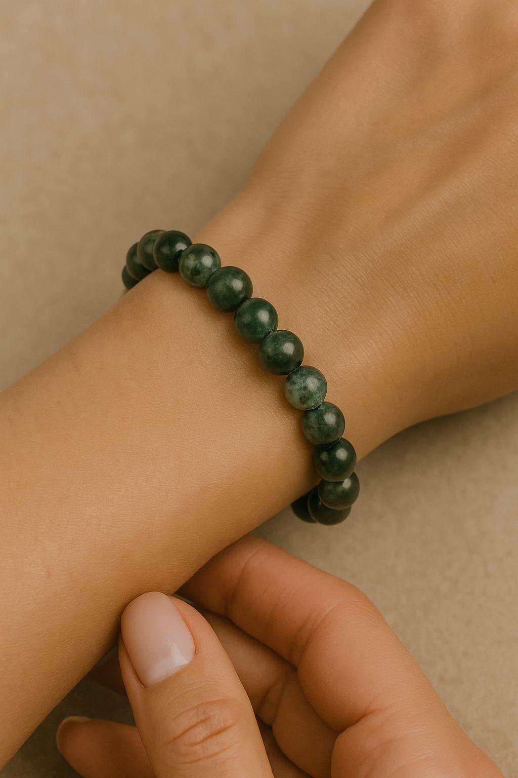 Out in Nature with Moss Agate