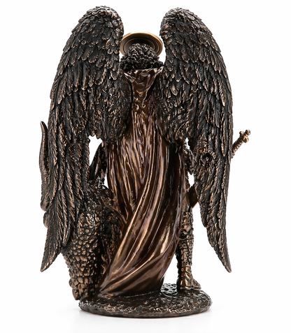 Saint Michael the Archangel Statue | Protection, Courage &amp; Divine Strength | 10.63"