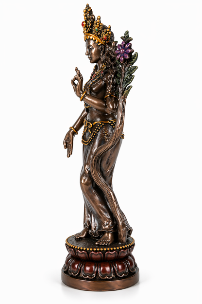 Goddess Tara Statue | Healing, Compassion &amp; Sacred Feminine Energy | 8.25"