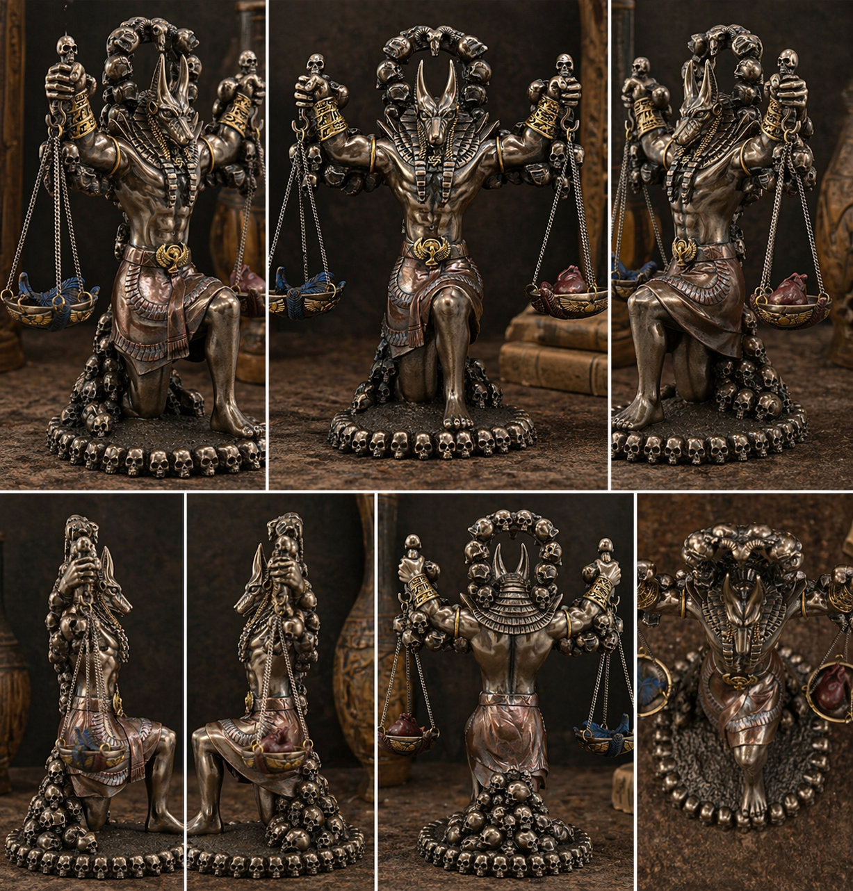 Anubis Statue | Egyptian God of the Afterlife | Sacred Decor &amp; Spiritual Protection
