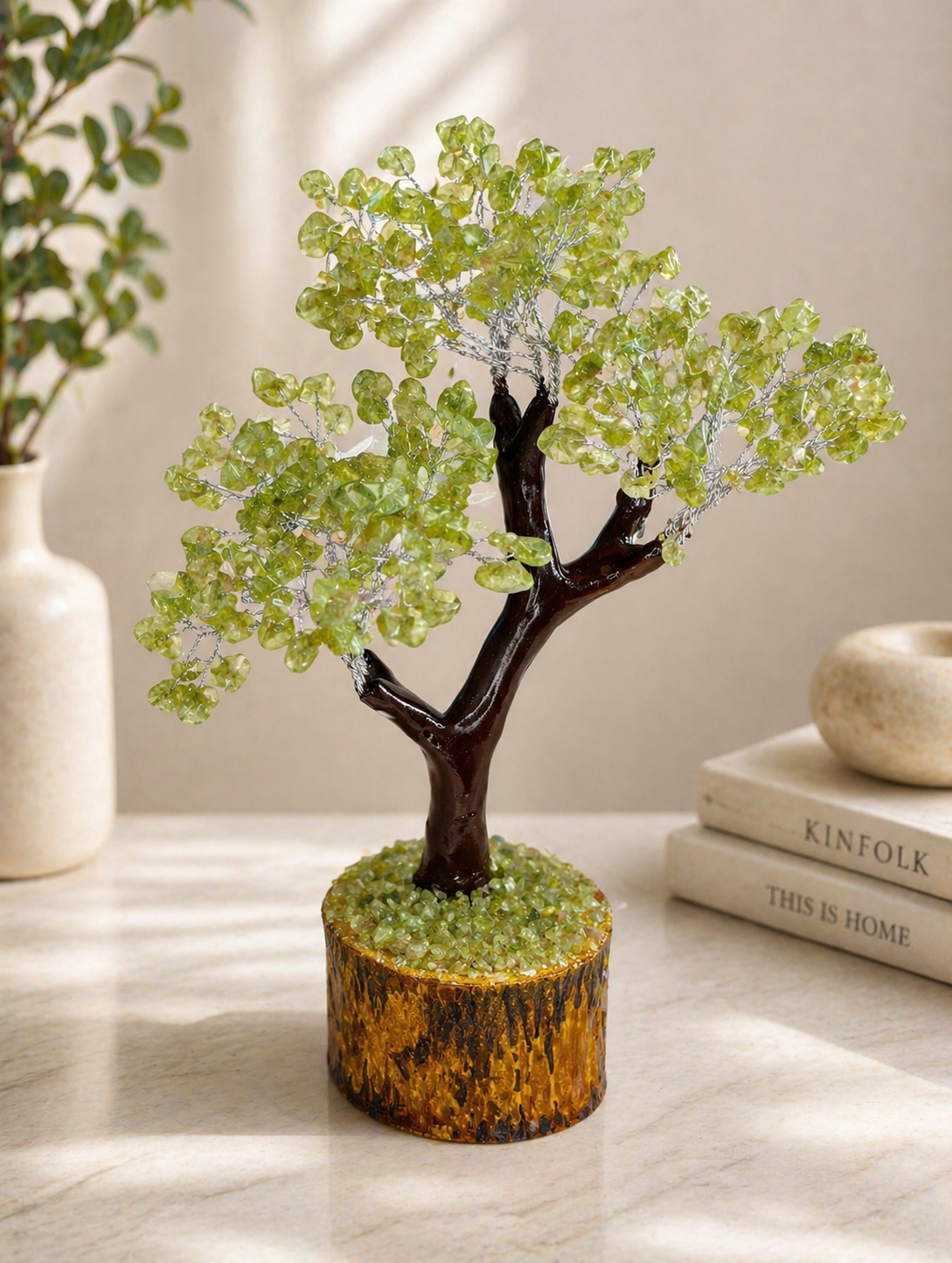 Peridot Crystal Tree | Heart Healing, Abundance &amp; New Beginnings