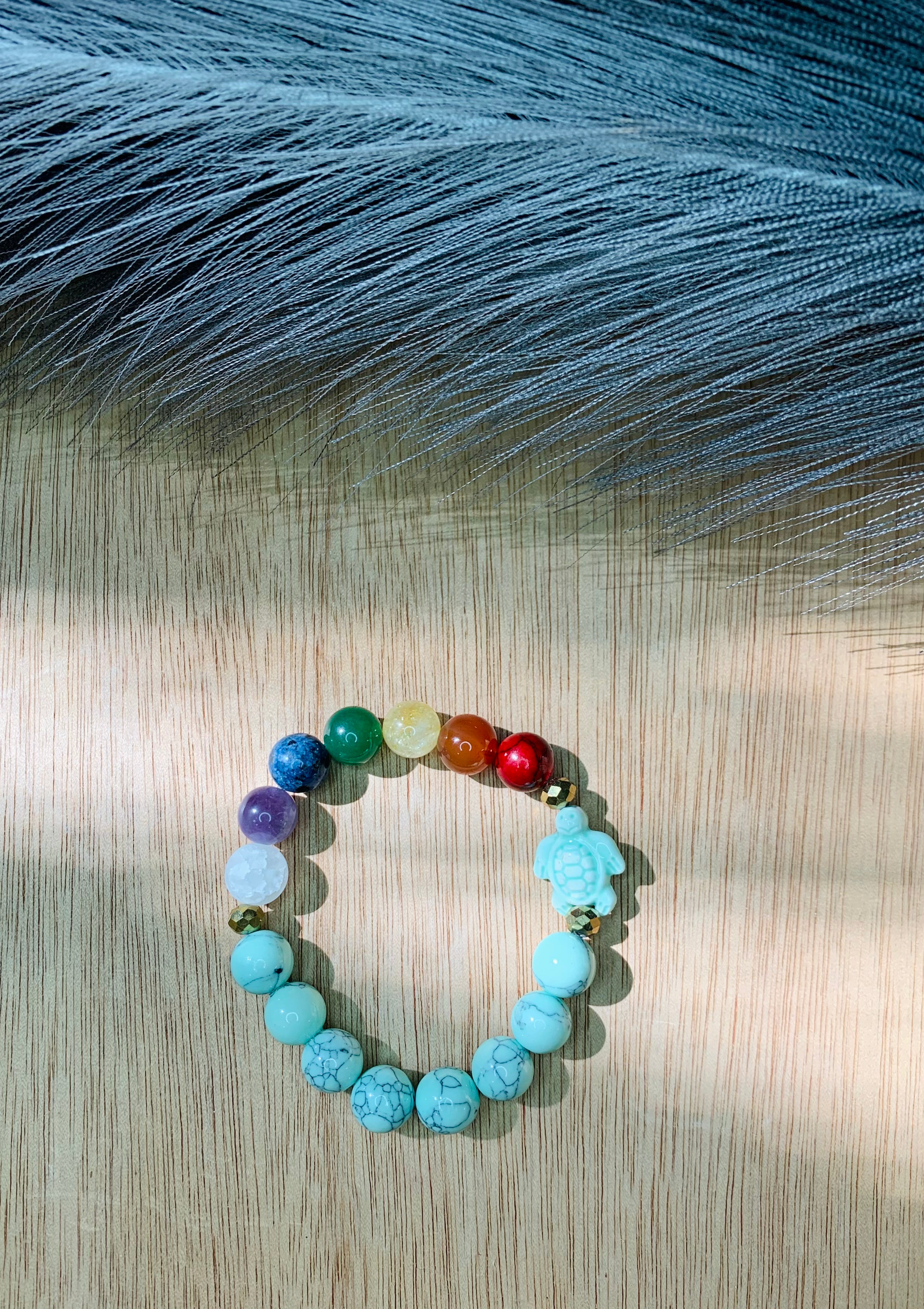 Mental Healing 7 Chakra w Turtle