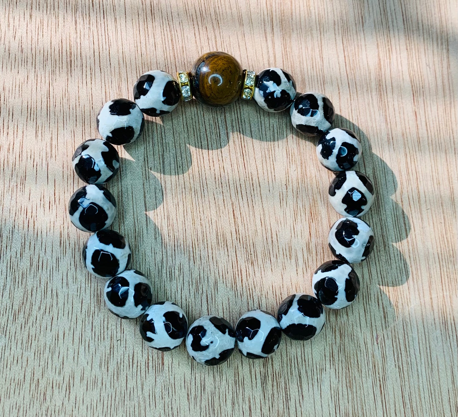 Classy Dalmatian Jasper &amp; Tigers eye